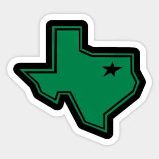 The Heart Of Texas Dallas Cowboys Spirit - hopeeeentoday #107 Sticker